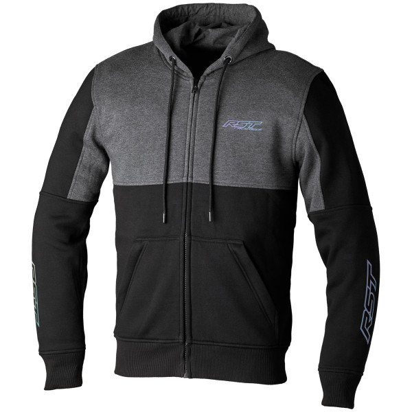 RST Rst team zip through ce mens textile hoodie